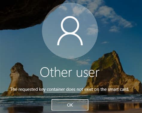 the requested keyset does not exist on the smart card|Troubleshoot smart card logon to Windows .